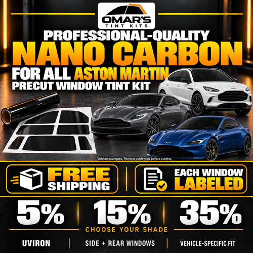 Precut Window Tint Kit Builder | Omar’s Tint Kits
